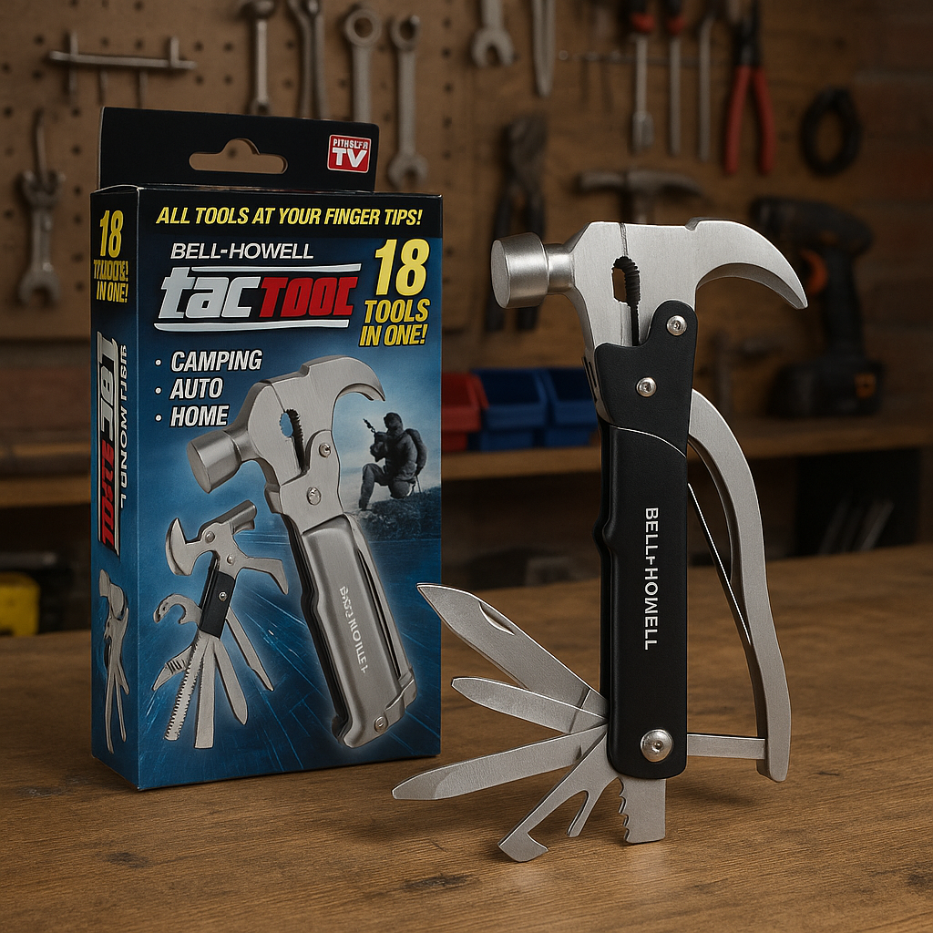 Martillo multiusos 18 en 1 + ENVÍO GRATIS